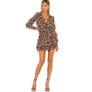 Misa Los Angeles Rizou Floral Dress in Safari Floral - Size XS